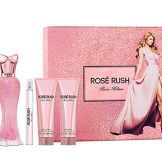 ESTUCHE PARIS HILTON ROSE RUSH (4 PIEZAS)