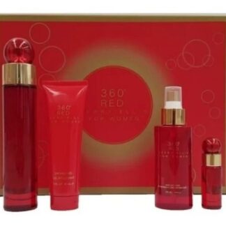 ESTUCHE PERRY ELLIS 360 RED MUJER (4 PIEZAS)