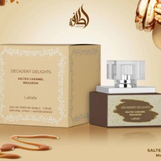 LATTAFA DECADENTS DELIGHTS SALTED CARAMEL MACARON MUJER 50 ML EDP