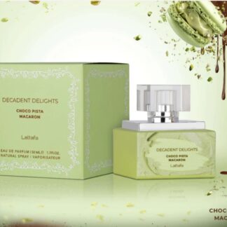 LATTAFA DECADENTS DELIGHTS CHOCO PISTA MACARON MUJER 50 ML EDP