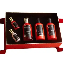 ESTUCHE BHARARA SCARLET UNISEX (5 PIEZAS)
