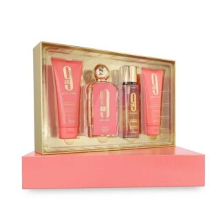 ESTUCHE AFNAN 9 AM MUJER  (4 PIEZAS)