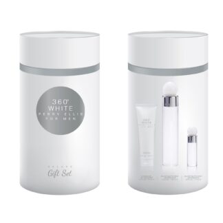ESTUCHE PERRY ELLIS 360 WHITE HOMBRE (3 PIEZAS CANISTER)