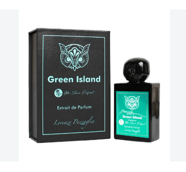 LORENZO PAZZAGLIA GREEN ISLAND UNISEX 50 ML EXTRAIT DE PARFUM